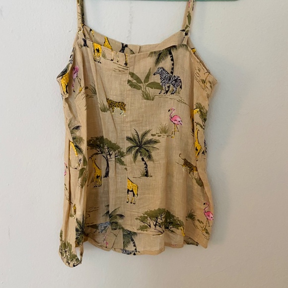 Old Navy animal print tank - Picture 3 of 4